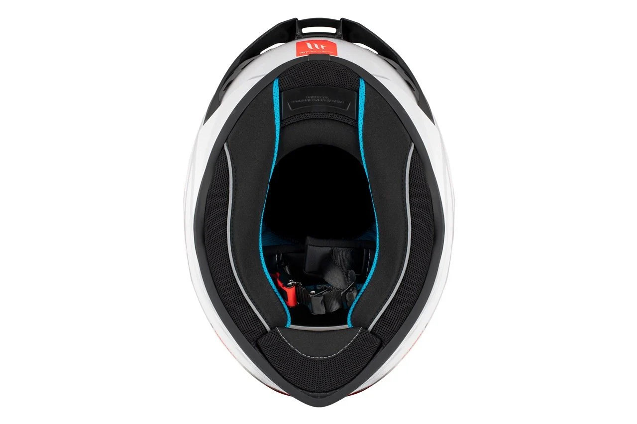 MT Stinger 2 Solid A0 Motorcycle Full Face Helmet Gloss Pearl White