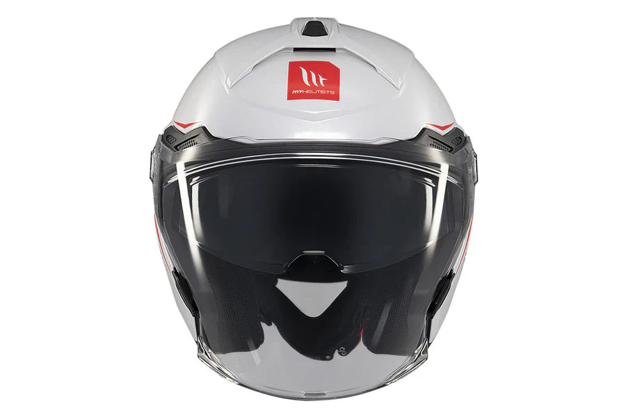  MT Cosmo SV A0 Urban Sport Motorcycle Helmet Glossy White