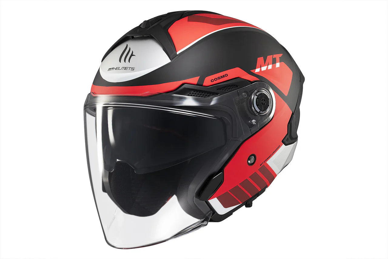  MT COSMO SV CRUISER B5 Matt Open Face Urban Motorcycle Helmet - SECURTEX MOTOR SL (t/a MaximoMoto)