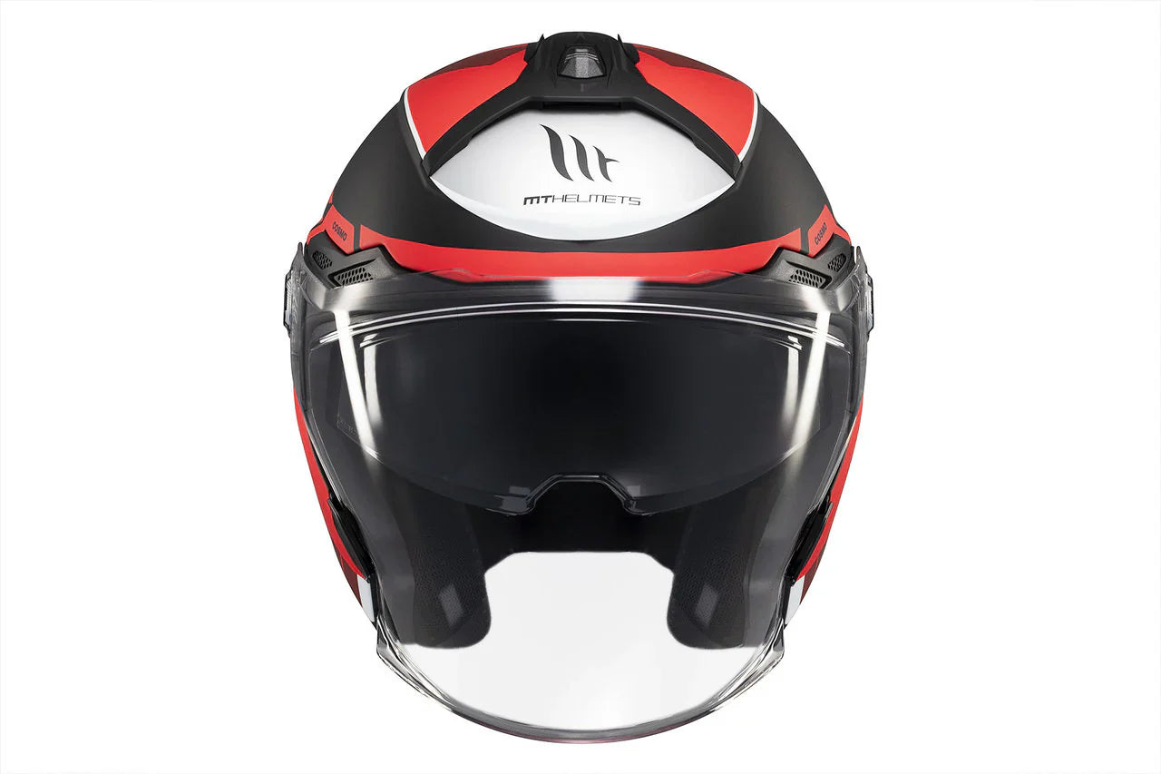  MT COSMO SV CRUISER B5 Matt Open Face Urban Motorcycle Helmet - SECURTEX MOTOR SL (t/a MaximoMoto)