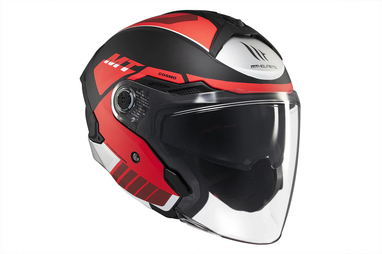  MT COSMO SV CRUISER B5 Matt Open Face Urban Motorcycle Helmet - SECURTEX MOTOR SL (t/a MaximoMoto)