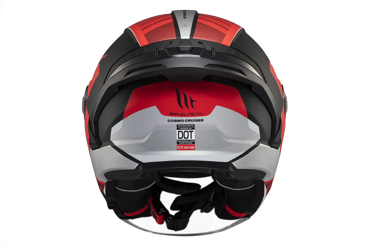  MT COSMO SV CRUISER B5 Matt Open Face Urban Motorcycle Helmet - SECURTEX MOTOR SL (t/a MaximoMoto)