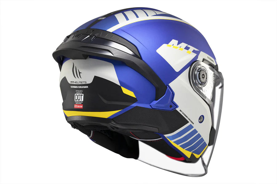 MT COSMO SV CRUISER C7 Jet Helmet For Urban Touring Motorcycle Matte