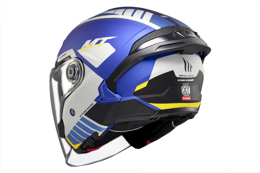 MT COSMO SV CRUISER C7 Jet Helmet For Urban Touring Motorcycle Matte