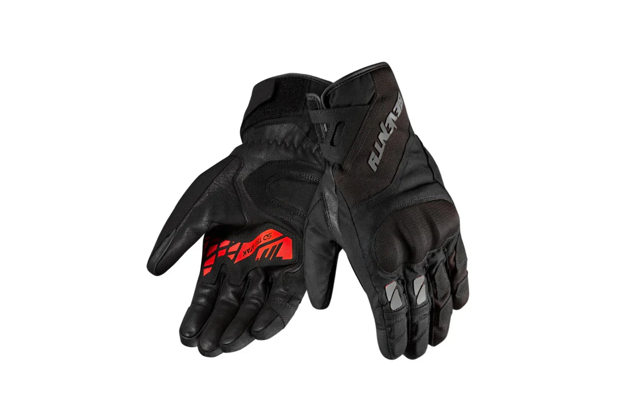 SEVENTY SD-T55 ATAK Men's Motorcycle Gloves Black/Red