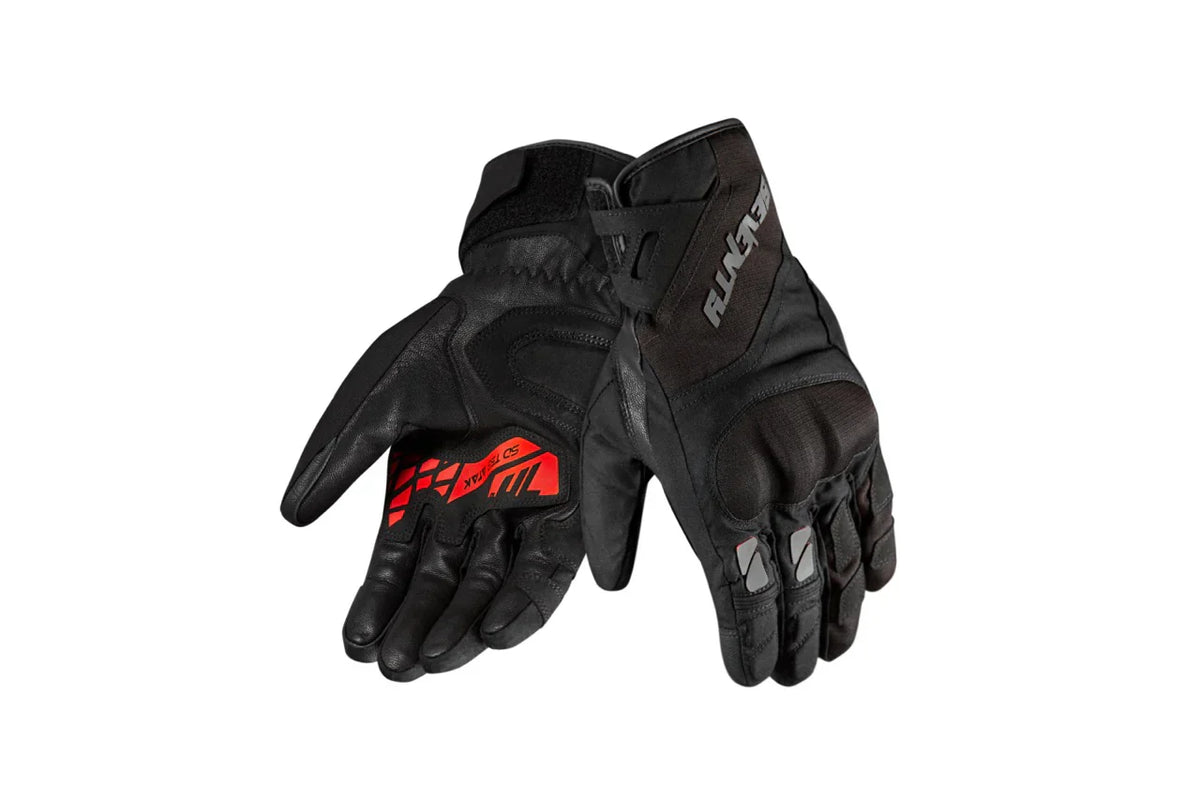 SEVENTY SD-T55 ATAK Men's Motorcycle Gloves Black/Red