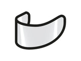 MT STREET V-15 CLEAR VISOR