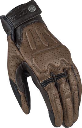 Ls2 Rust Man Gloves Brown Leather 