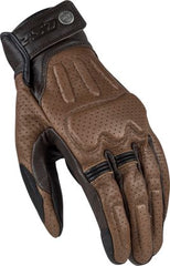 Ls2 Rust Man Gloves Brown Leather 