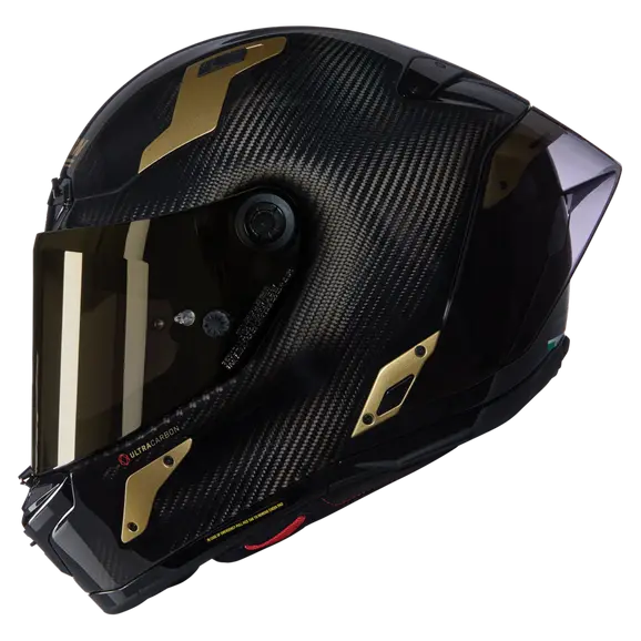NOLAN X-804 RS ULTRA CARBON UREO 330 Full Face Gold Helmet