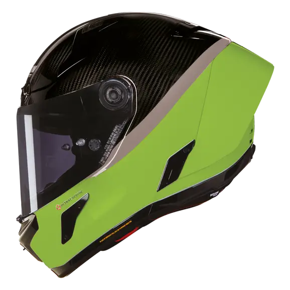 NOLAN X-804 RS ULTRA CARBON D.O.C. 347 Integral Green Impulse Hull