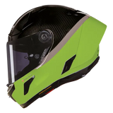 NOLAN X-804 RS ULTRA CARBON D.O.C. 347 Integral Green Impulse Hull