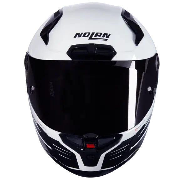 NOLAN X-804 RS ULTRA CARBON ALA 344 FULL FACE HELMET WHITE BLACK