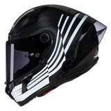 NOLAN X-804 RS ULTRA CARBON ALA 345 Bianco Nero Integral Helmet