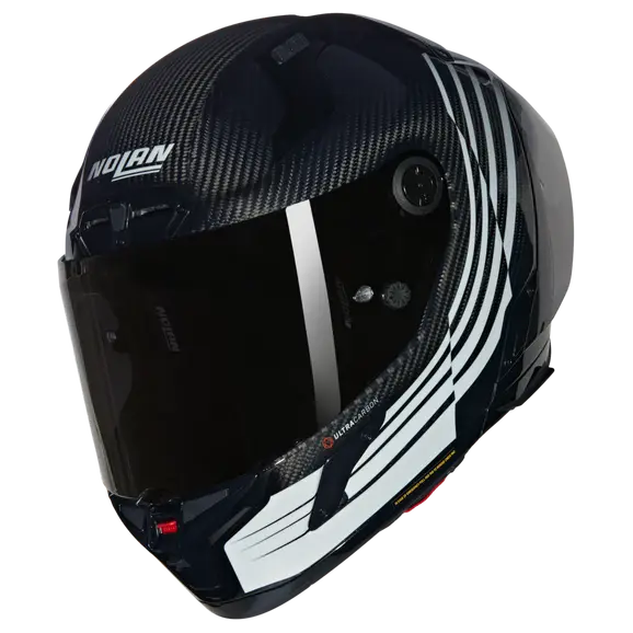 NOLAN X-804 RS ULTRA CARBON ALA 345 Bianco Nero Integral Helmet