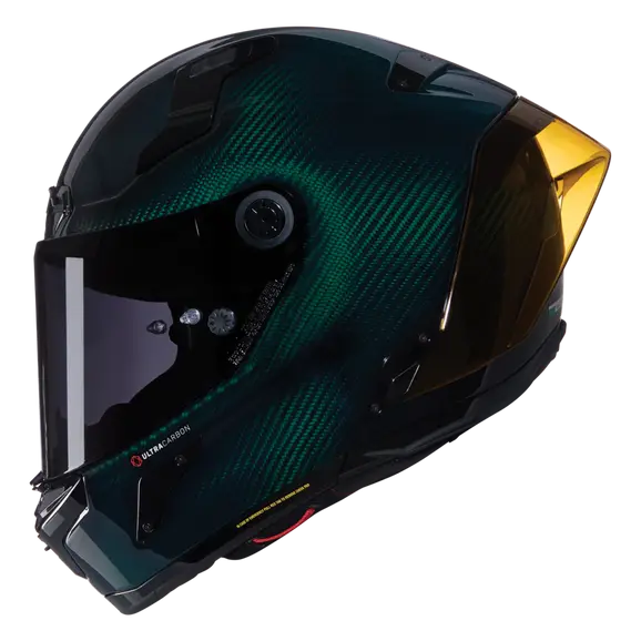 NOLAN X-804 RS ULTRA CARBON LIQUIDO Green 327 Full Face Helmet