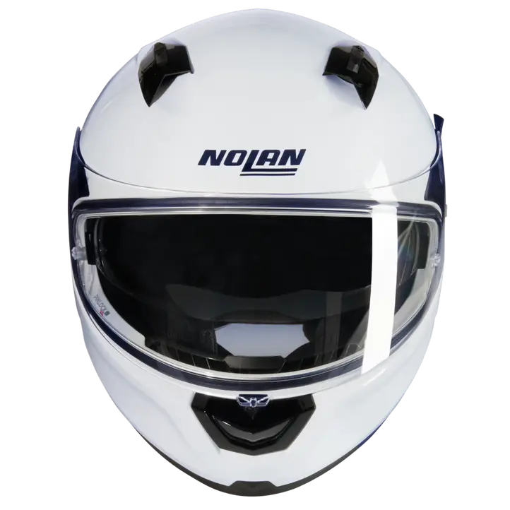 Nolan N60-6 Classic 305 touring motorbike full face helmet White