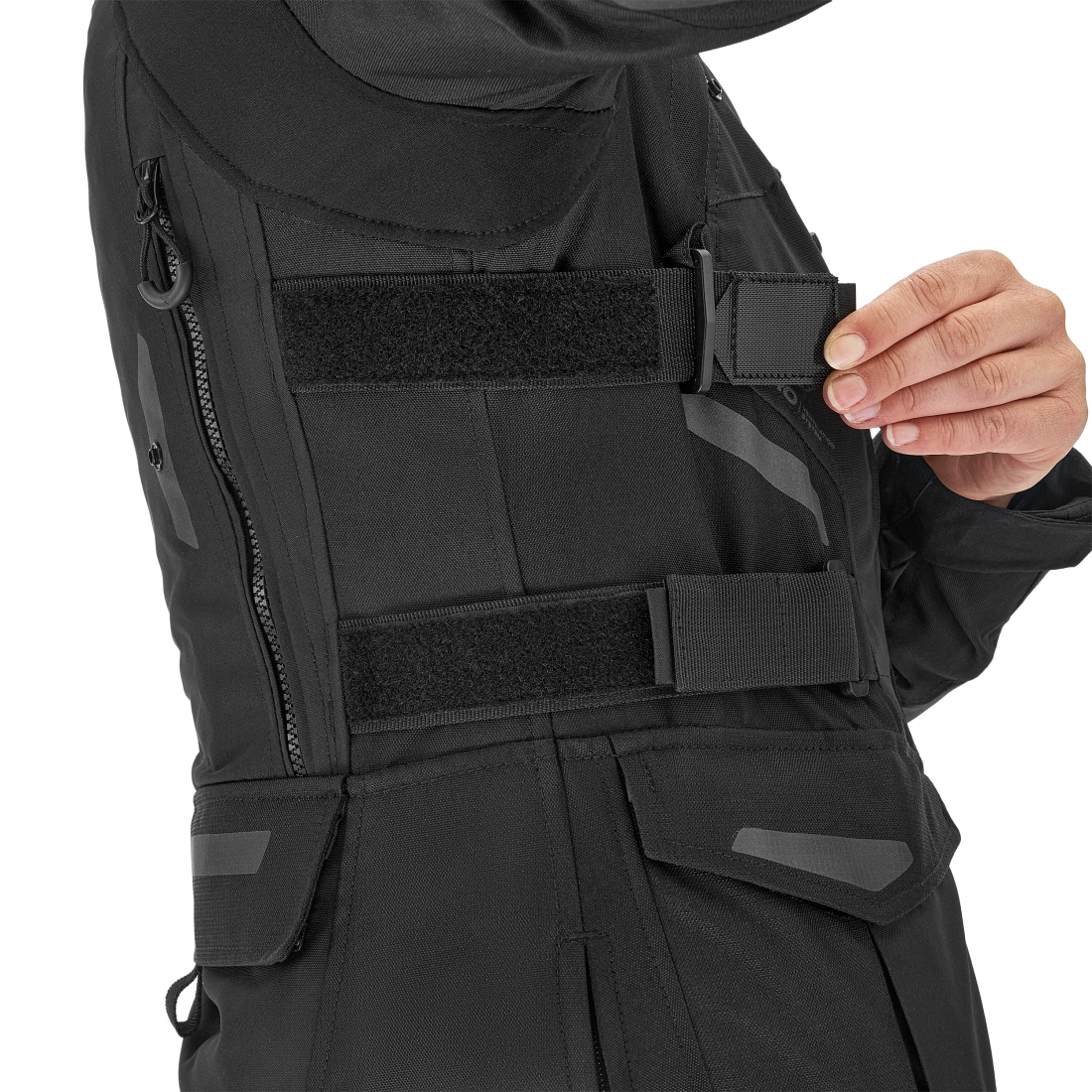 SHIMA DUNE LADY MOTORCYCLE TEXTILE JACKET BLACK