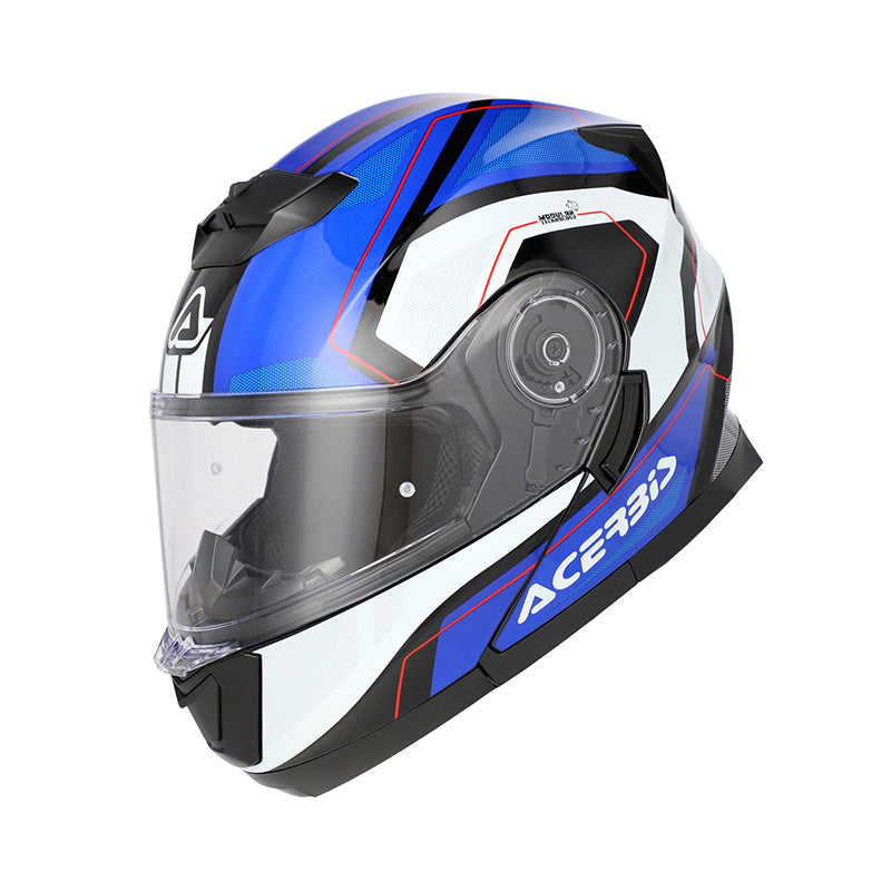 ACERBIS CASCO MODULAR SEREL 22.06 AZUL BLANCO 