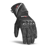 BELA Rocket Long Motorcycle Racing Gloves - Black