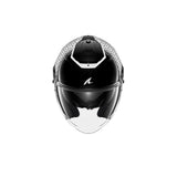 SHARK Rs Jet Stride Negro Blanco Casco