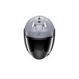 Shark Skwal I3 Dark Shadow Urban Touring jet Casco  plata