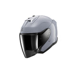 Shark Skwal I3 Dark Shadow Urban Touring jet Casco  plata