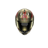 SHARK SKWAL I3 VENOM MOTORCYCLE FULL FACE HELMET BLACK RED GOLD