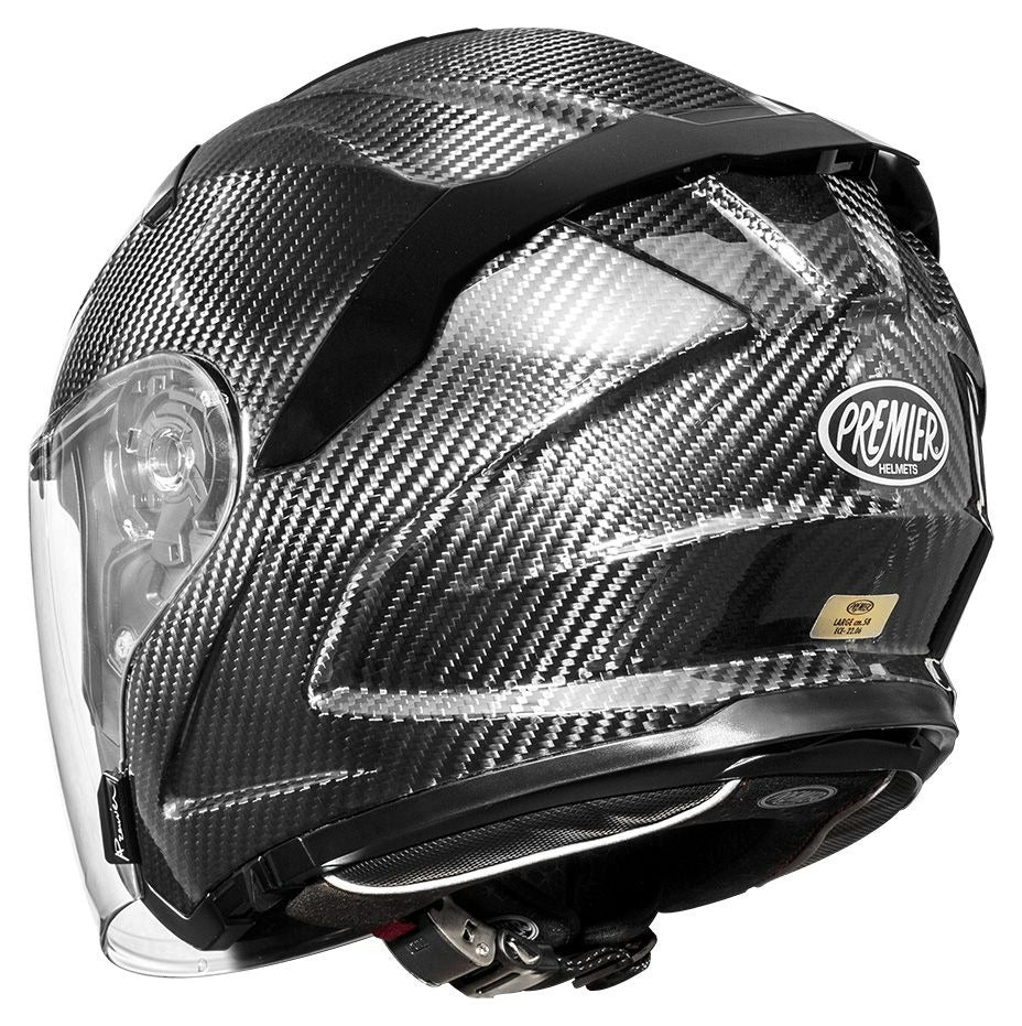 Premier JT5 Carbon Open-Face Motorcycle Helmet