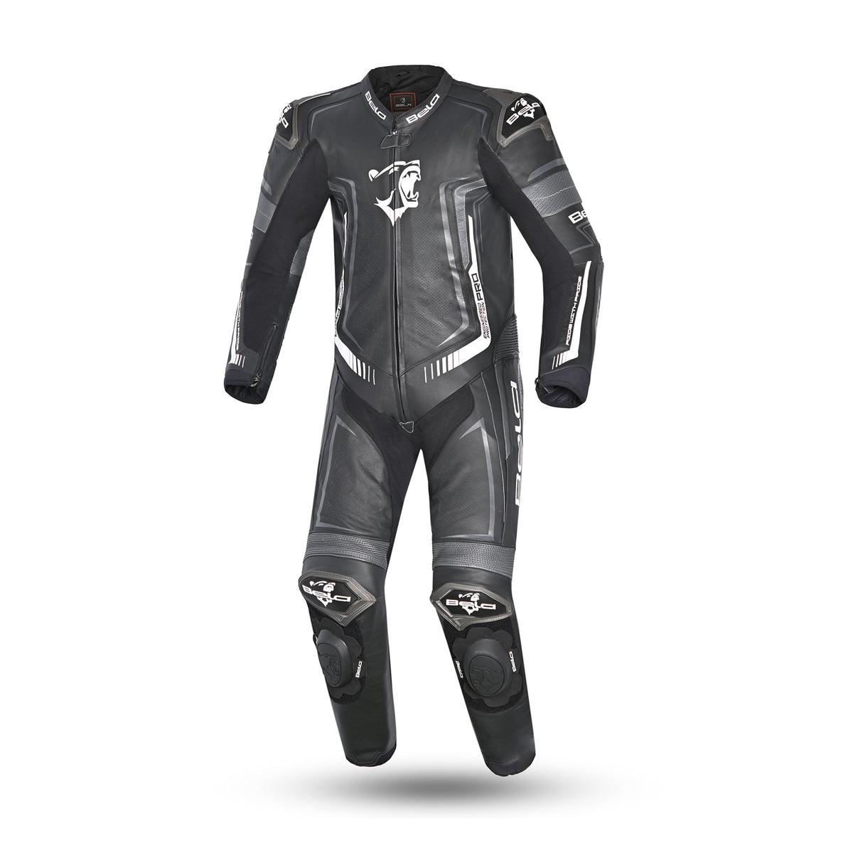  BELA-1 PC Beast Suit Black/Dark Grey/White