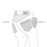 infographic sketch bela boston denim jean light blue back side view