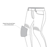 infographic sketch bela boston denim jean light blue knee view