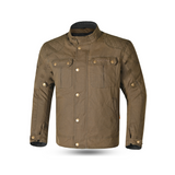 bela clutch wax urban outfitters jacket olive front view