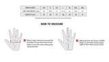 infographic sketch bela hero air summer gloves black size chart