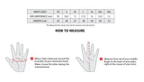 bela iglo black and gray gloves size chart