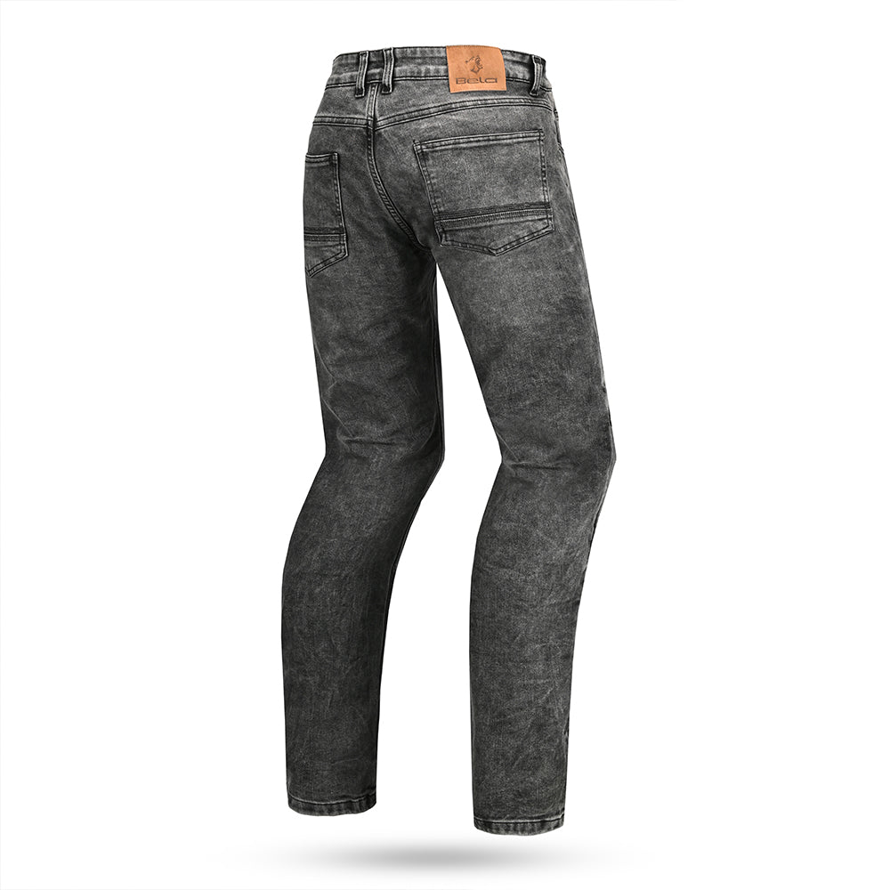 Bela motorcycle jeans Back