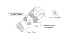infographic sketch bela rocket long black and yellow flouro gloves front side view