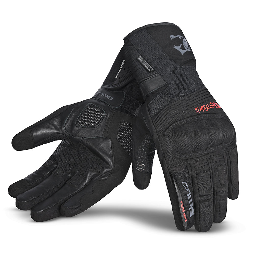bela storm winter motorcycle gloves