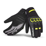 bela tracker motorbike gloves uk black 
