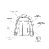 Bela Night Hawk Motorcycle Leather Jacket Brown