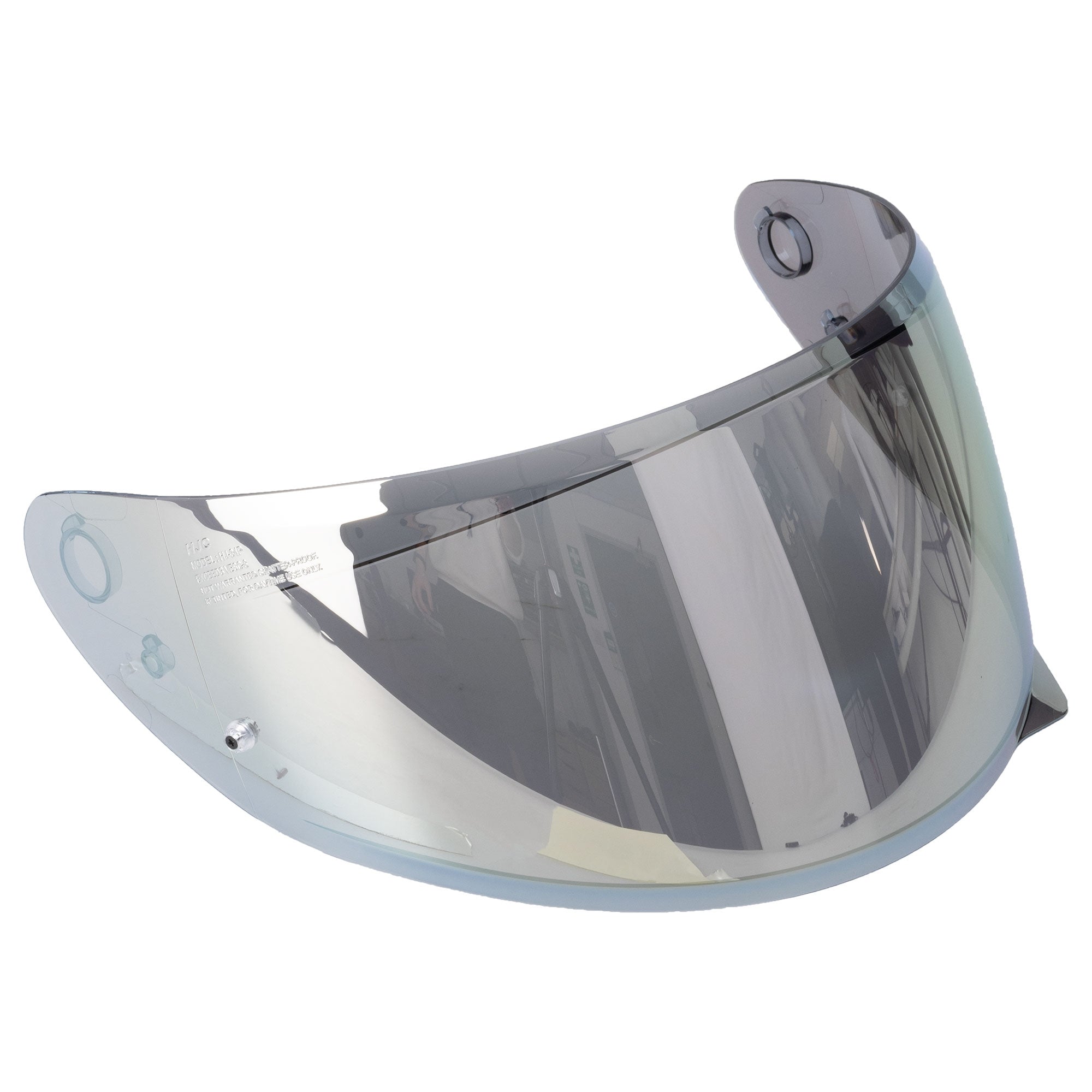 HJC HJ-34P C10 / C71 Motorcycle Helmet Iridium Silver Visor Pinlock Ready 