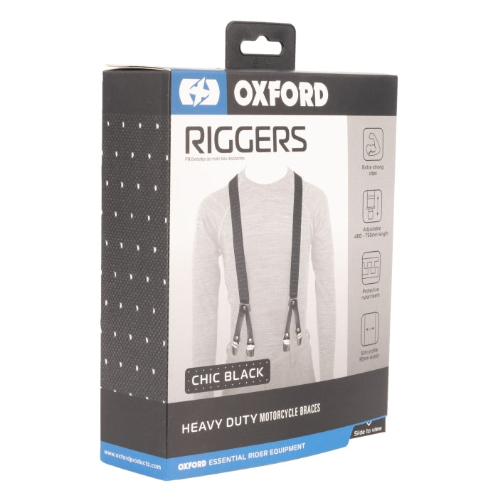 Oxford Riggers Chic Black