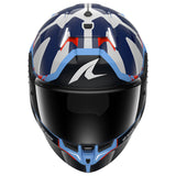 SHARK SKWAL i3 REPLICA RAUL FERNANDEZ MOTORCYCLE HELMET BLUE WHITE
