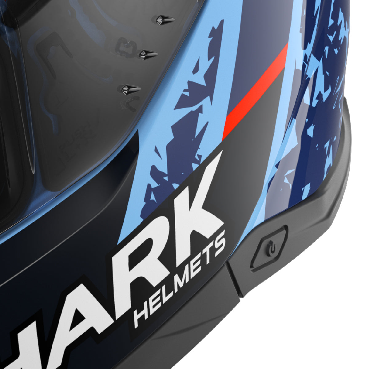 SHARK SKWAL i3 REPLICA RAUL FERNANDEZ MOTORCYCLE HELMET BLUE WHITE