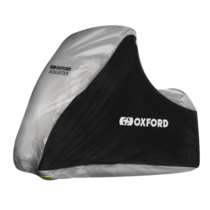 Oxford Aquatex MP3/3 Wheeler 3 Wheelers & Scooters Black Silver  maximomoto.uk!