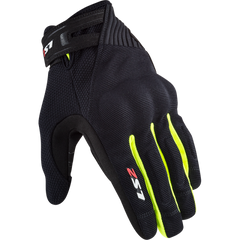 Ls2 Jet 2 Man Gloves Black H-V Yellow 