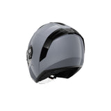SHARK RS JET Dark Shadow Motorcycle Jet Helmet Silver