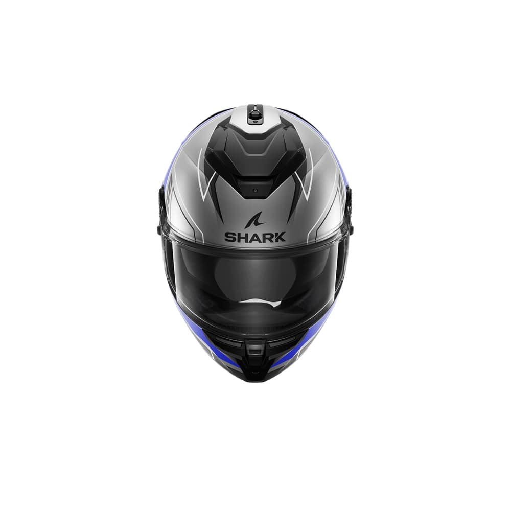Shark Spartan GT Pro Anthracite Sport Full-Face Motorcycle Helmet Blue/Black-front