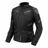 SHIMA DUNE LADY MOTORCYCLE TEXTILE JACKET BLACK