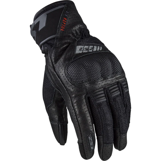 Ls2 Air Raptor Man Gloves Black 